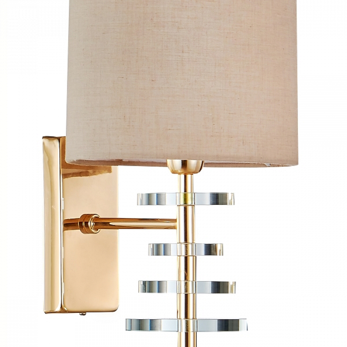 Бра Crystal Lux ARMANDO AP1.2 GOLD
