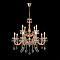 Crystal Lux ELIZABETH SP8+4 BRASS